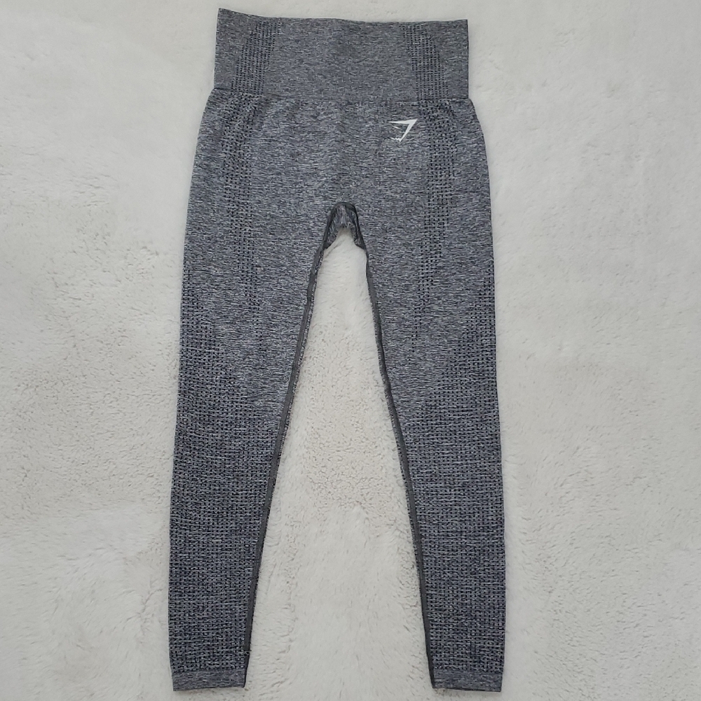Gray Marl Gymshark Contour Leggings Size Small